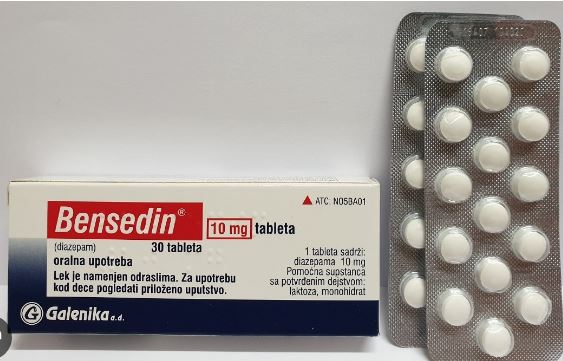 Bensedin 10mg Diazepam
