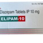 Diazepam 10mg (Elipam / Bensedin) US to US - 90 Pills